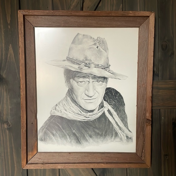 The Duke - John Wayne Framed Art - Picture 1 of 6